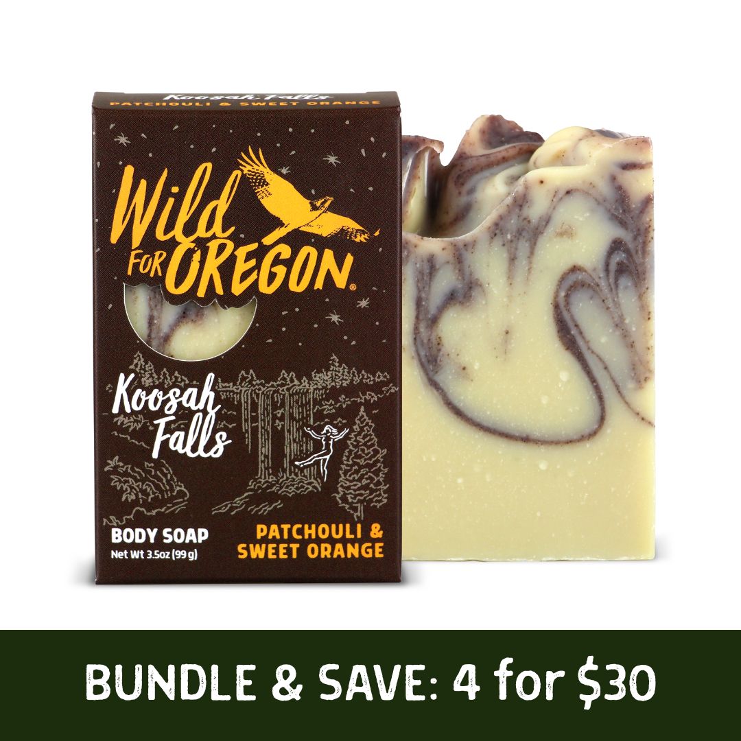 Koosah Falls Sweet Orange & Patchouli | Bar Soap | Calming for Daily Care