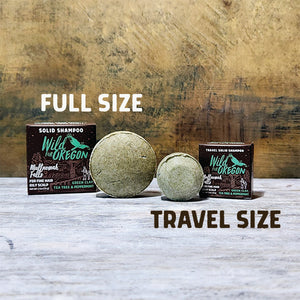 Travel Multnomah Falls Shampoo Bar | For Oily Scalps & Fine Hair | Clarifying & Volumizing