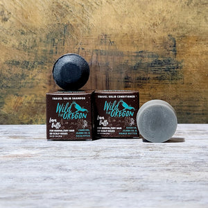 Travel Size Shampoo & Conditioner Bar Bundle | Solid Hair Care Sampler | 3 Sets