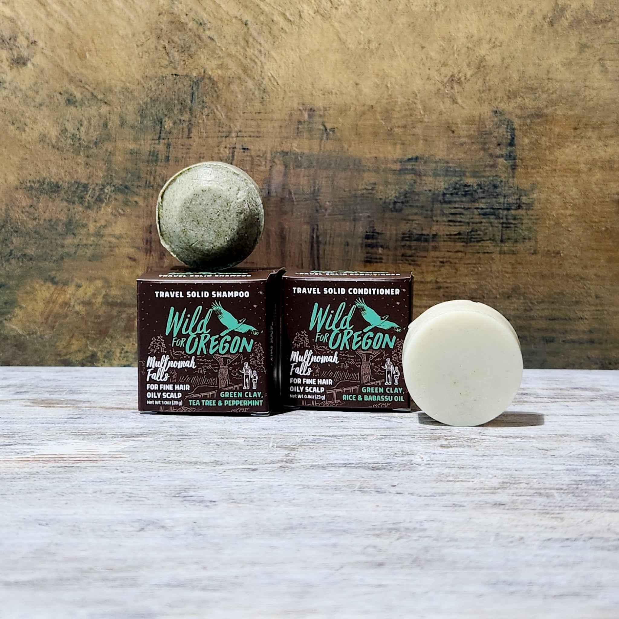 Travel Size Shampoo & Conditioner Bar Bundle | Solid Hair Care Sampler | 3 Sets