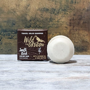 Travel Smith Rock Shampoo Bar | For Dry, Frizzy or Damaged Hair | Moisturizing & Soothing
