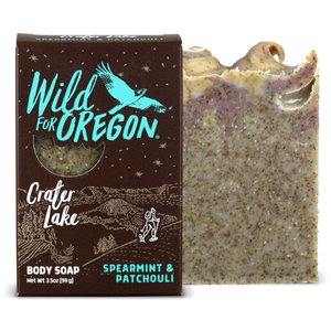 Crater Lake Spearmint & Patchouli | Bar Soap | Restorative for Dry Skin