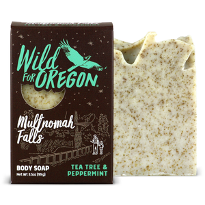 Multnomah Falls Peppermint & Tea Tree | Bar Soap | Invigorating for Oily, Stressed Skin