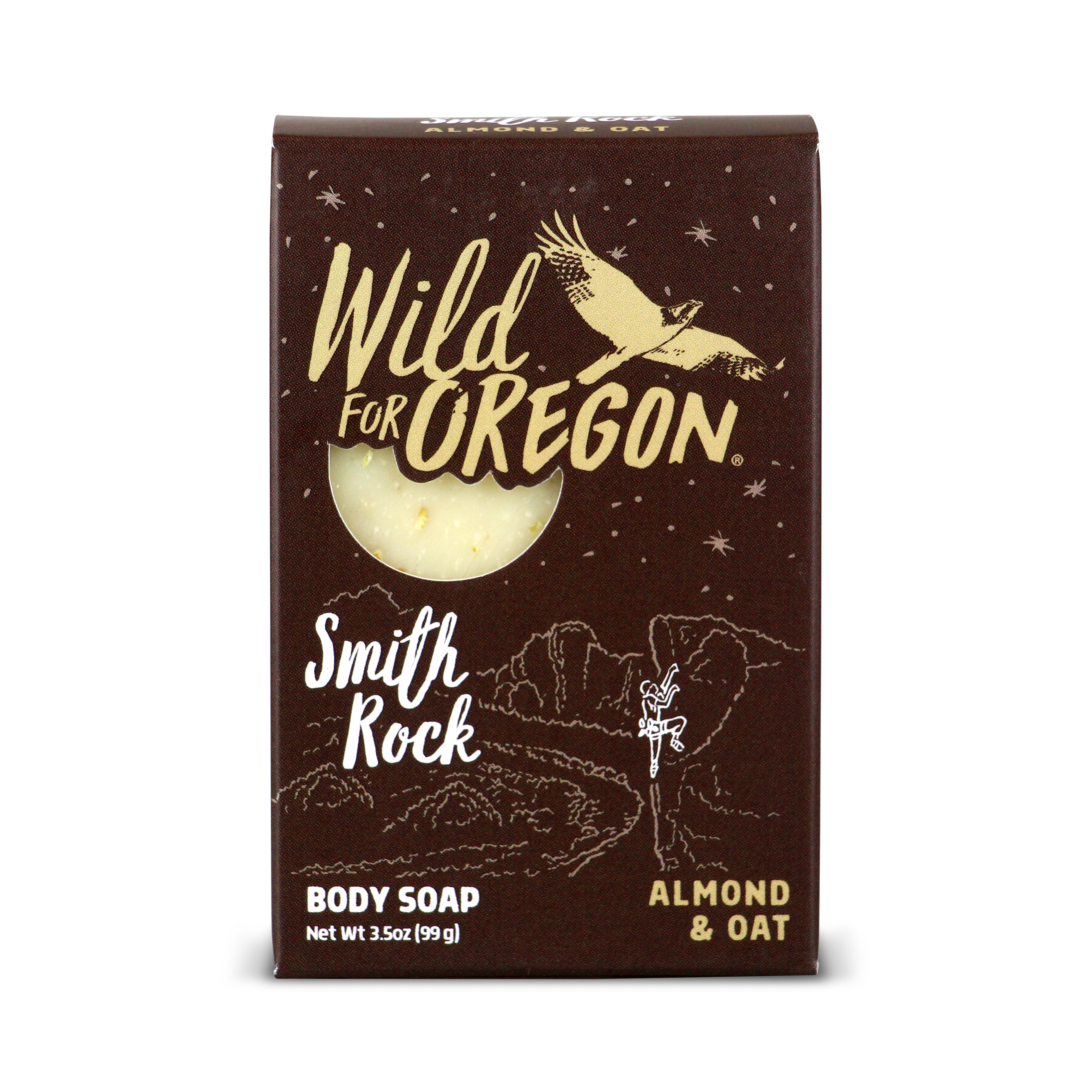 Smith Rock Lavender, Almond & Oat | Bar Soap | Soothing for Dry, Sensitive Skin