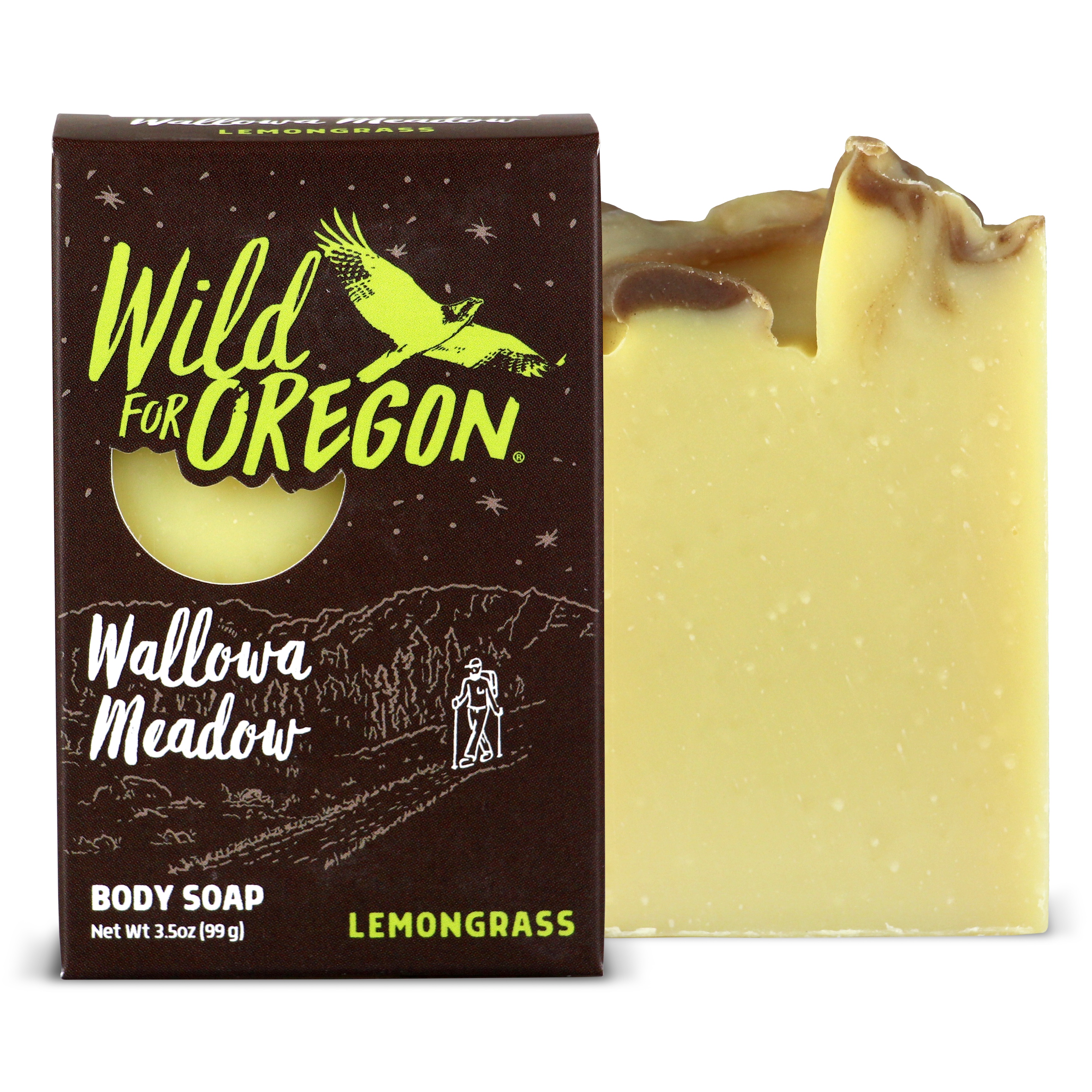 Wallowa Meadow Lemongrass | Bar Soap | Revitalizing for Dull, Tired Skin