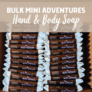 Bulk Mini Adventure Soaps | Pack of 25 | Guest, Travel & Gift Soaps