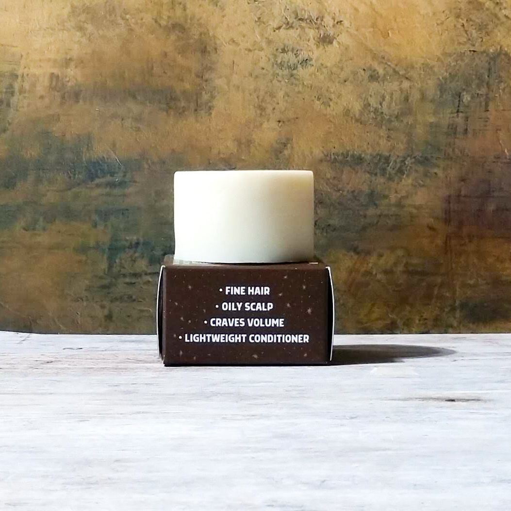 Multnomah Falls Conditioner Bar | For Oily Scalps & Fine Hair | Lightweight & Volumizing
