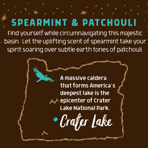 Crater Lake Spearmint & Patchouli | Bar Soap | Restorative for Dry Skin