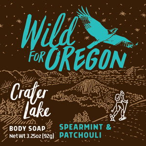 Crater Lake Spearmint &amp; Patchouli Bar Soap