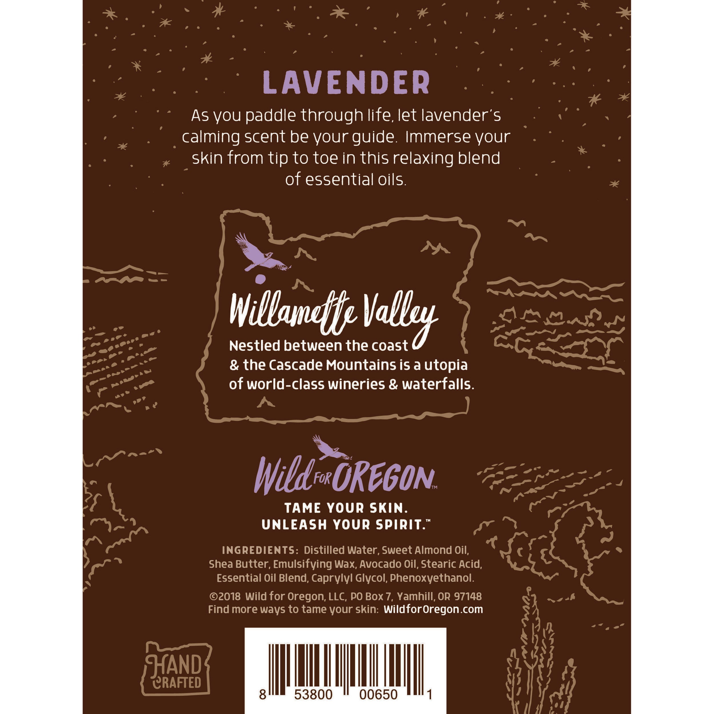 Willamette Valley Lavender | Body Lotion | Moisturizing for Dry Skin