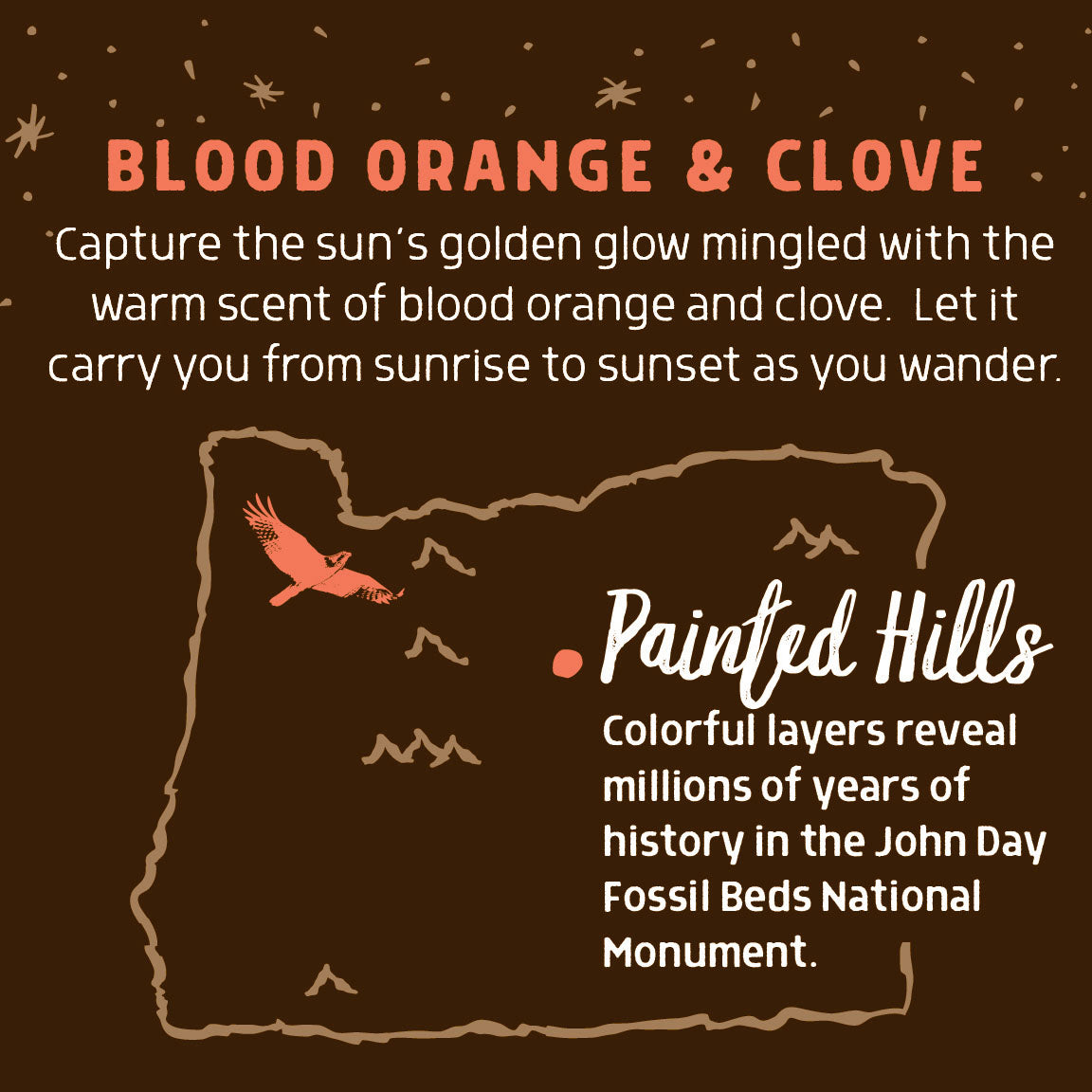 Painted Hills Blood Orange & Clove | Bar Soap | Warming for Dry, Dull Skin