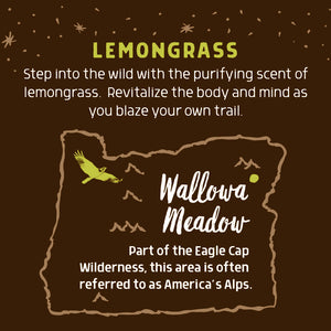 Wallowa Meadow Lemongrass | Bar Soap | Revitalizing for Dull, Tired Skin