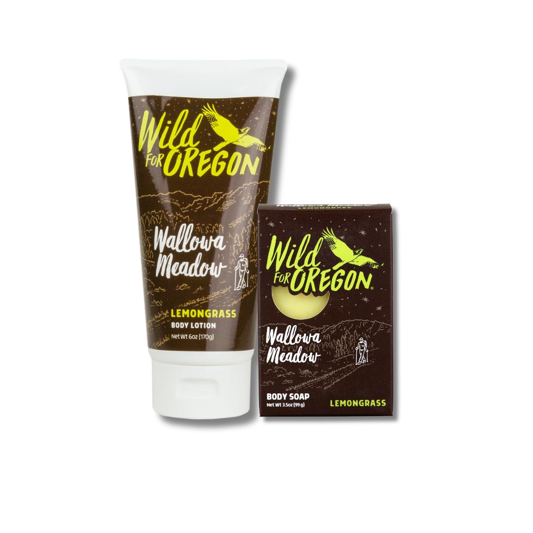 Wallowa Meadow Lemongrass | Soap & Lotion Set | Revitalizing & Uplifting