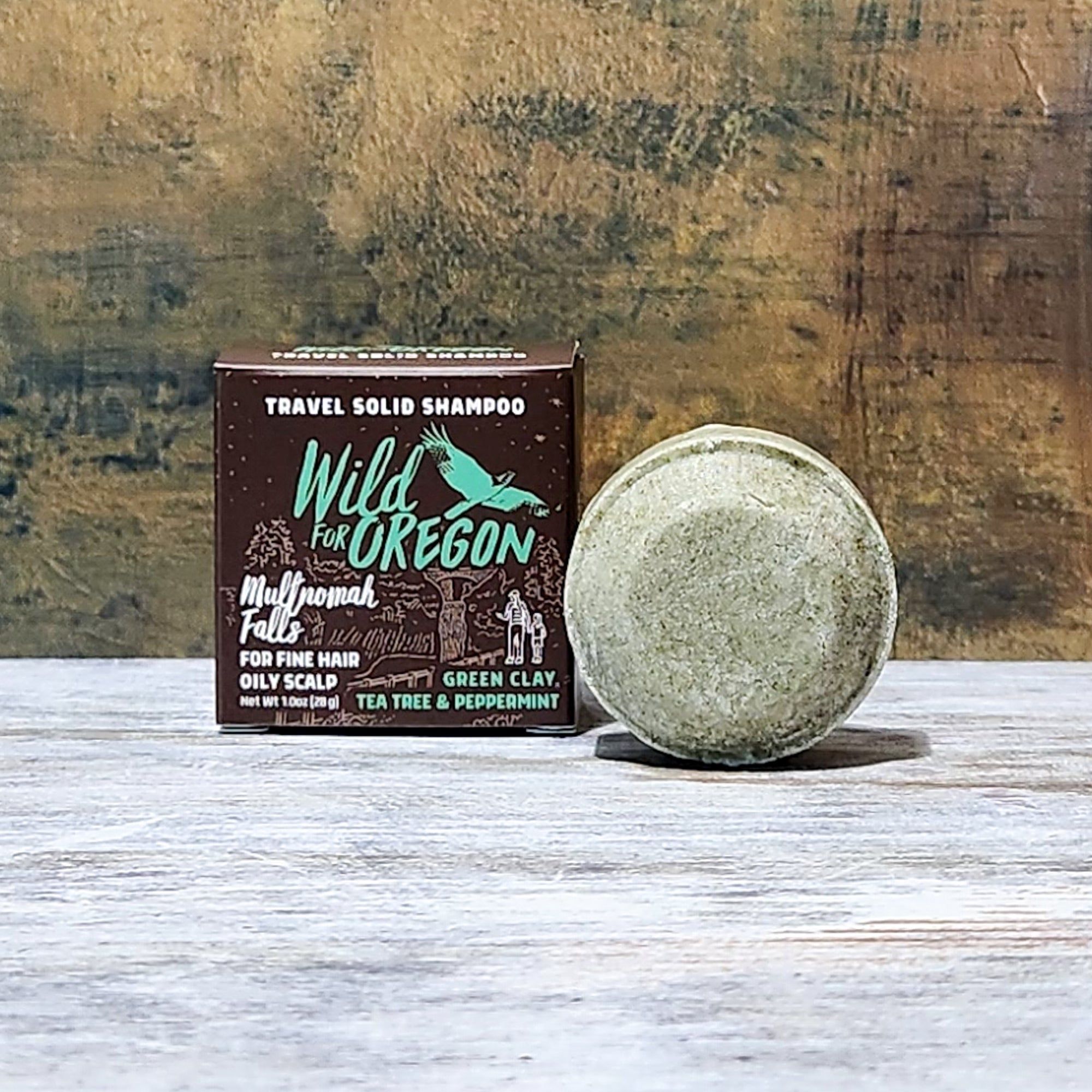 Travel Size Multnomah Falls Solid Shampoo