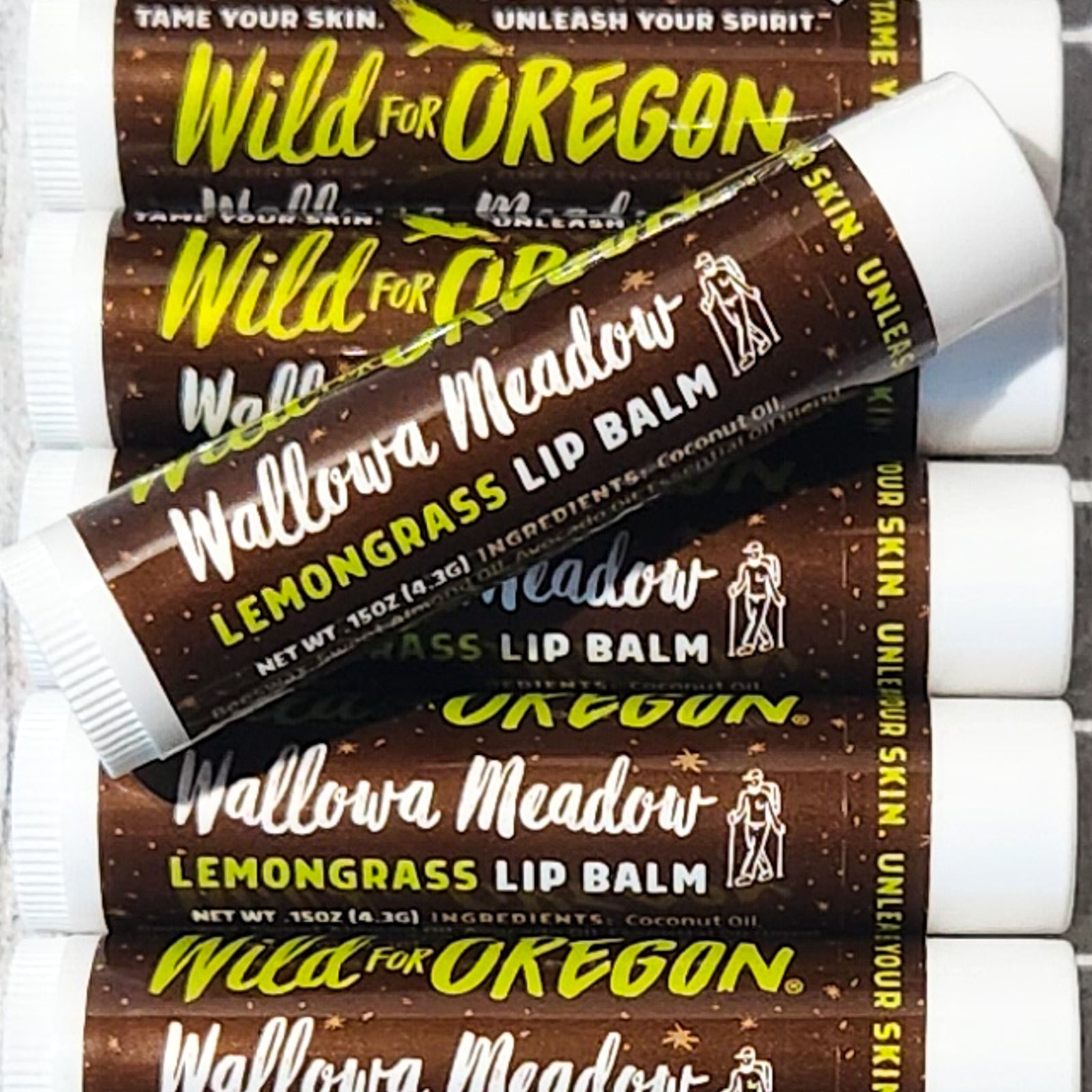 Wallowa Meadow Lip Balm | Lemongrass | Revitalizing & Uplifting