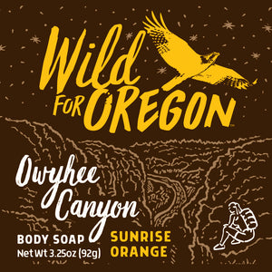 Owyhee Canyon Sunrise Orange Bar Soap