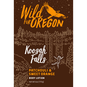 Koosah Falls Patchouli &amp; Sweet Orange Body Lotion