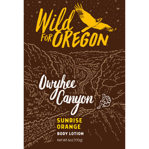 Owyhee Sunrise Orange Body Lotion